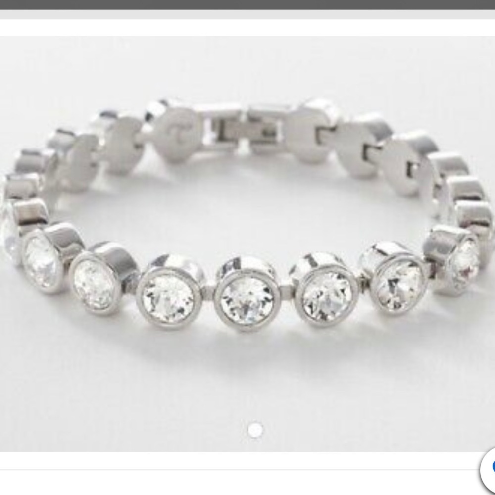 White Crystal Ice Bracelet (Swarovski)